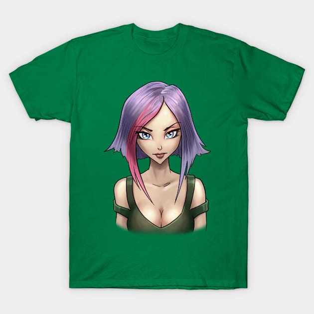 Anime Penelope T-Shirt by artbygalen